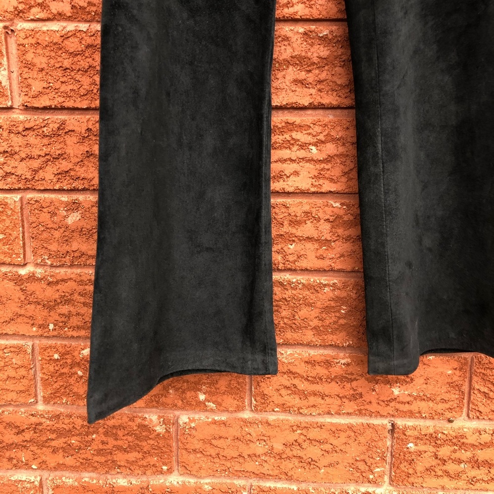 Suede pant